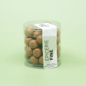 Billes croustillantes au café