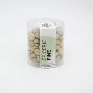 Grains de café enrobés de chocolat blanc